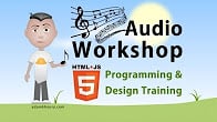 كورس ودورة تدريبية في تعليم مجال Audio Workshop - Learn to program web audio using JavaScript