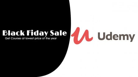 تخفيضات لافضل الكورسات فى مجالات عديدة مقدمة من Udemy بمناسبة black Friday