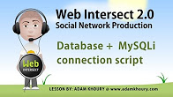 كورس ودورة تدريبية في تعليم مجال How to Build a Social Network Website Web Intersect