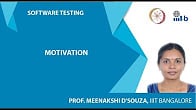 كورس ودورة تدريبية في تعليم مجال Software Testing Prof. Meenakshi D’Souza