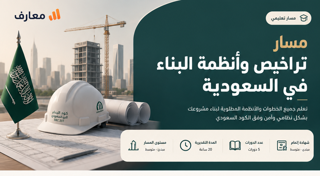 تراخيص وأنظمة البناء في السعودية