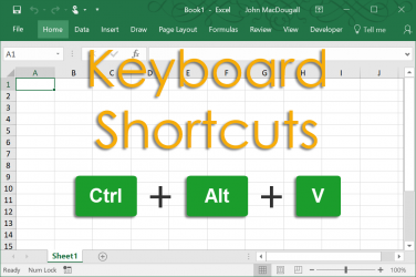 افضل اختصارات الاكسيل excel shortcuts من موقع microsoft الرسمى