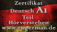 كورس - دورة تدريبية لتعليم  Zertifikat Deutsch A1