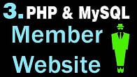 كورس ودورة تدريبية في تعليم مجال Basic PHP and MySQL Member Website System