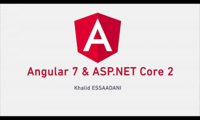 دورة تدريبية لتعلم ورشة عمل Angular 7 and ASP.NET Core 2