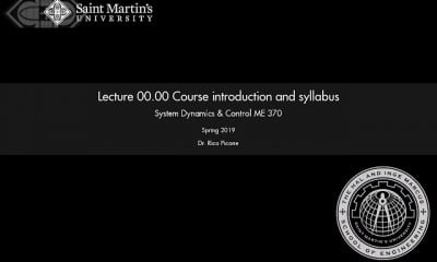 كورس [معتمد] في Dynamic Systems workshops | إصدار شهادة الدورة التدريبية مجانا
