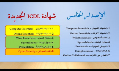ICDL الاساسيات من البداية