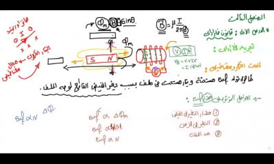3 ثانوي قانون فاراداي