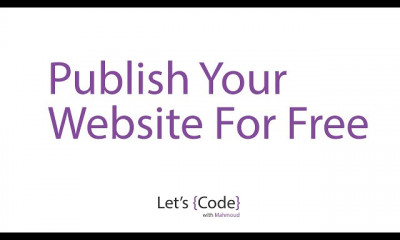 Publish Your Website For Free