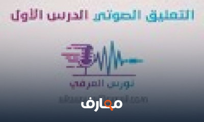 التعليق الصوتي