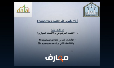 مبادئ الاقتصاد الجزئي