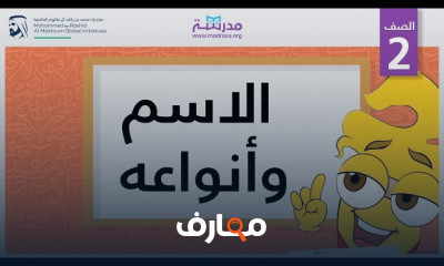 الاسم وأقسامه