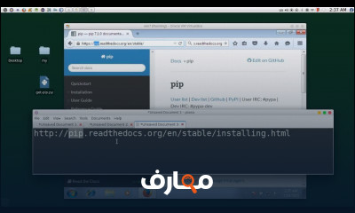 شرح 3 Python Web Django installing on Win تنصيب الدجانكو بايثون على ...