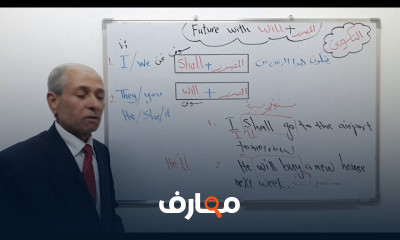 زمن المستقبل البسيط Future with Will