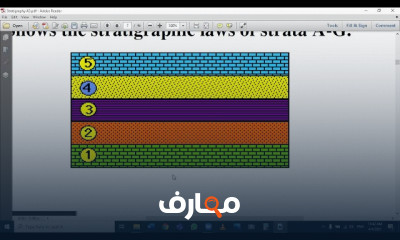 علم الطبقات Stratigraphy ثانية بترول وتعدين