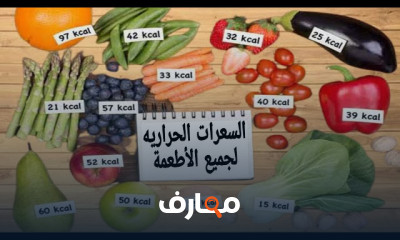 حساب السعرات الحرارية للجسم