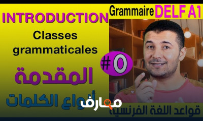 اختبار لقواعد اللغة الفرنسية Grammaire DELF A1