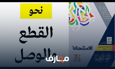 الهمزة المتوسطة والمتطرفة ثانوية عامة 2023