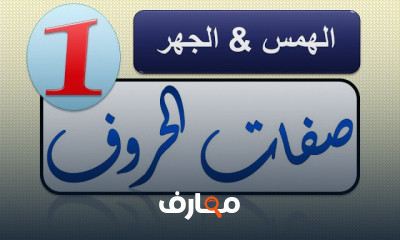 صفات الحروف في التجويد للقراءن الكريم