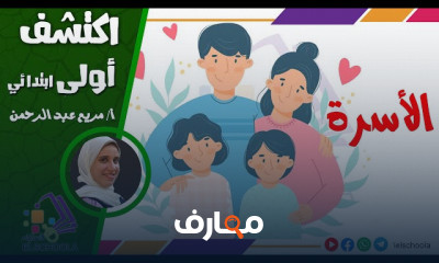 الأسرة Discover أولى ابتدائي ترم 1