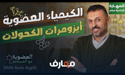 مخطط البنزين للكيمياء العضوية ٣ثانوى 2024