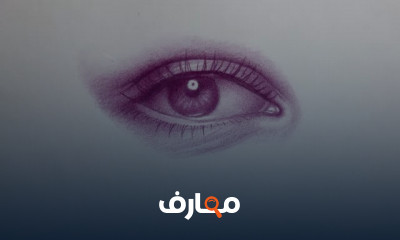 رسم البورتريه بالالوان الخشب