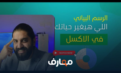 الرسوم البيانيه في الاكسل