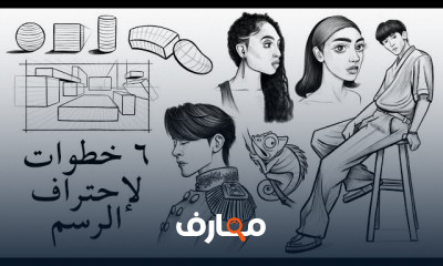 أساسيات رسم المنظور من نقطة للمبتدئين