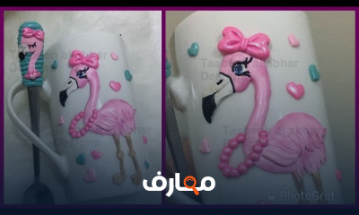 صنع عل اقة عربية بالصلصال الحراري للمبتدئين