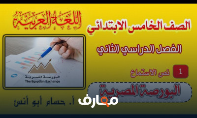 القواعد النحوية خامسة ابتدائي الترم2 2023