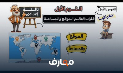 دراسات اجتماعية 3إعدادى الترم1