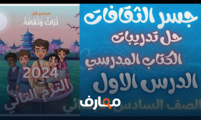 عربي سادسة ابتدائى الترم2 2024