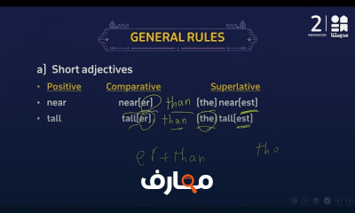 اللغة الإنجليزية ثالثة إعدادي