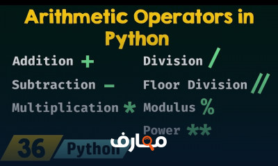 أساسيات العمليات الحسابية في Python