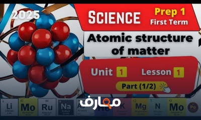 منهج Science Prep 1 ترم أول