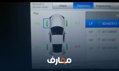 تشخيص أعطال السيارة