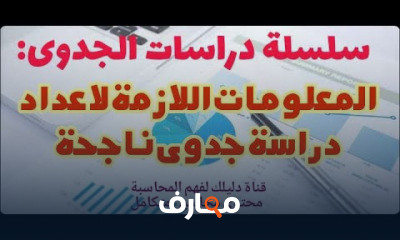 دراسات الجدوى