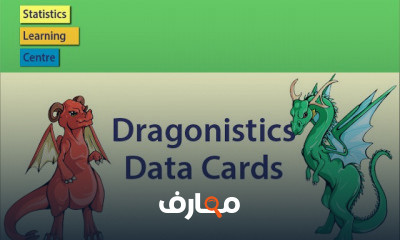 Dragonistics Data Cards for teaching Statistics