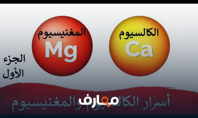 الكالسيوم والمغنيسيوم