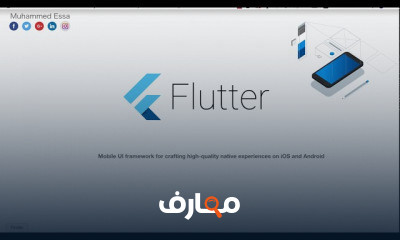 Flutter for iOS Android mobile apps