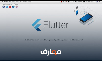 Dart Flutter for iOS Android mobile