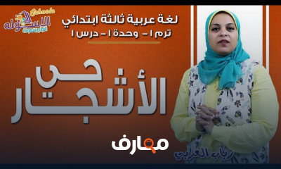 لغة عربية ثالثة ابتدائي تيرم1
