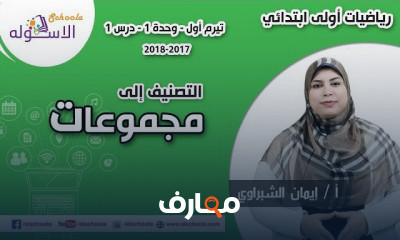 رياضيات تأسيس الصف الأول