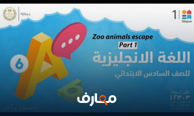 English | الصف السادس الابتدائي | الترم الثاني