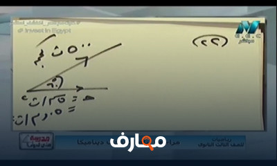 ديناميكا للثانوية العامة