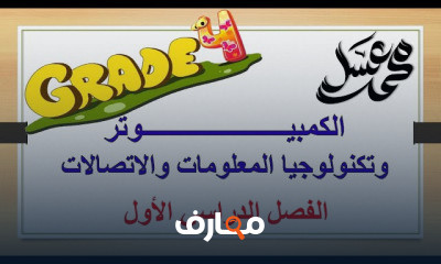 الحاسب الآلي للصف الرابع الابتدائي الفصل الدراسي الأول