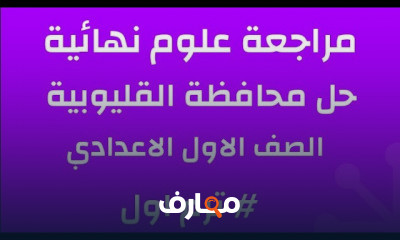 الصف الاول الاعدادي | ترم اول