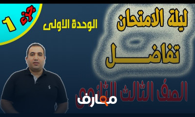 التفاضل كاملا الصف الثالث الثانوى