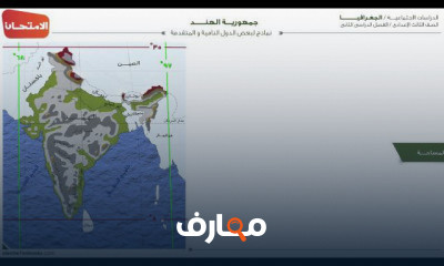 الدراسات الاجتماعية الصف الثالث الإعدادي الفصل الدراسي الثاني