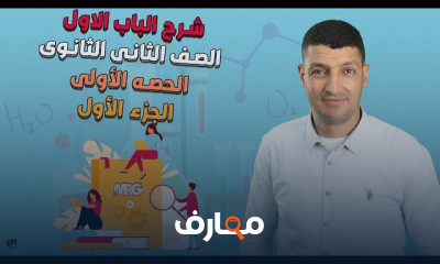الصف الثانى الثانوى بالترتيب الترم الأول